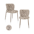 Chaise de salle à manger Odarby brown omara (Set of 2)