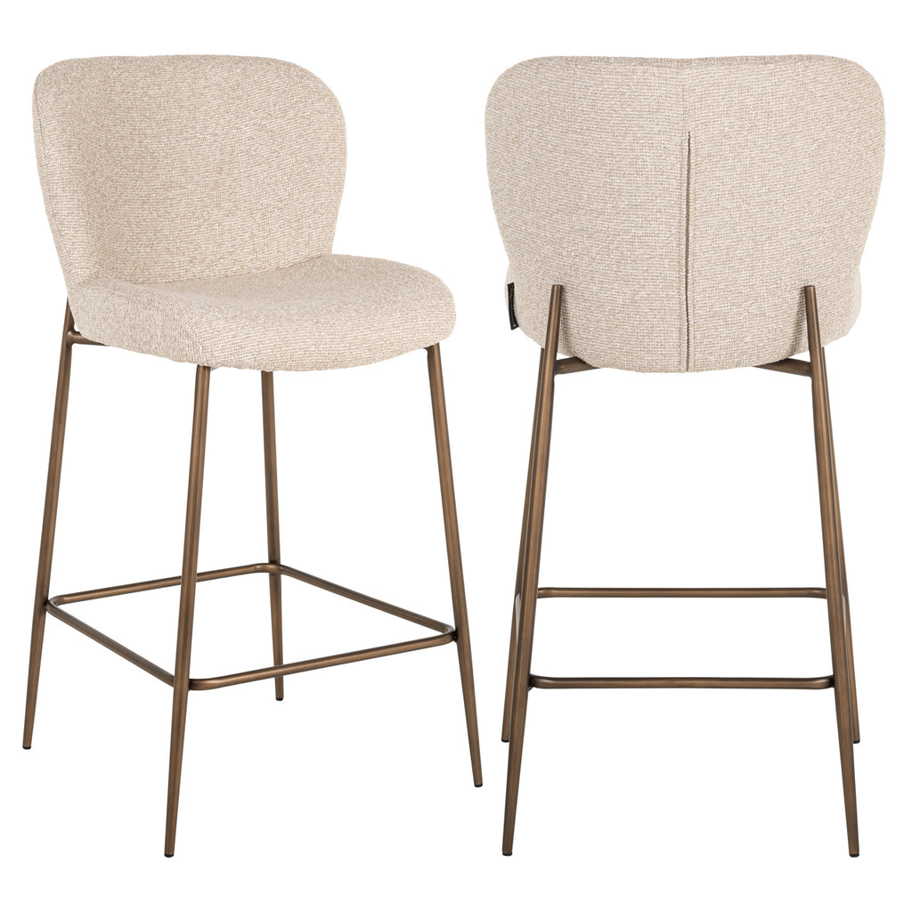 Tabouret de comptoir Odarby biscotti