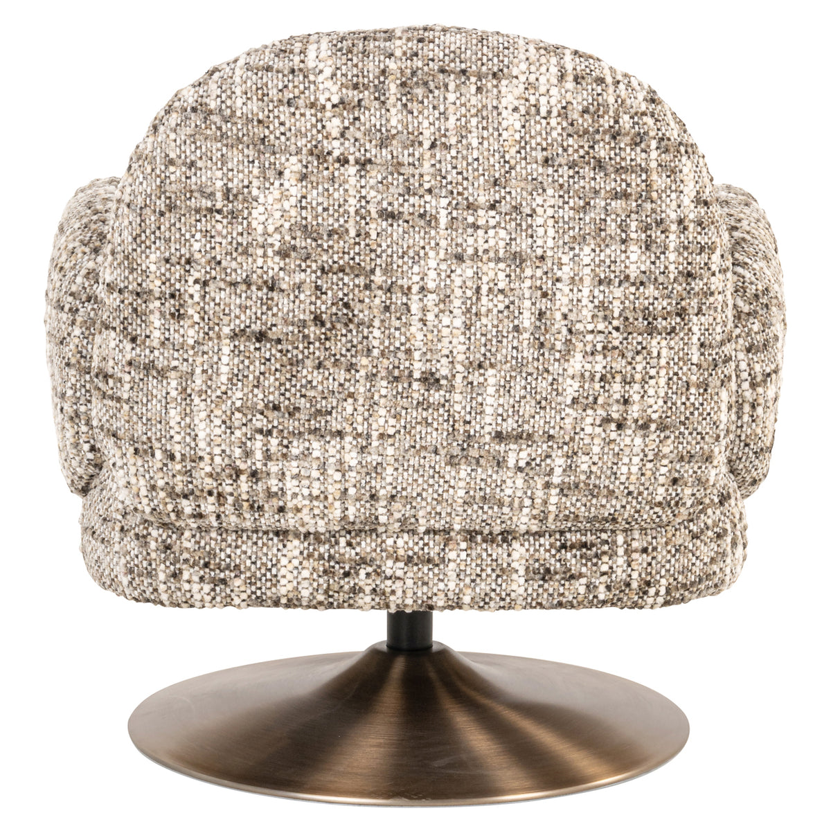 Fauteuil lounge Kagney brown omara swivel