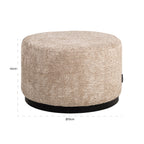Pouf & repose-pieds Kindal customized 70Ø