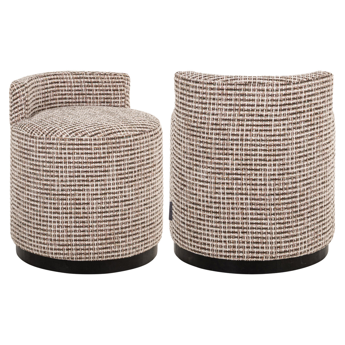 Chaise de salle à manger Odette customized 55Ø fire retardant