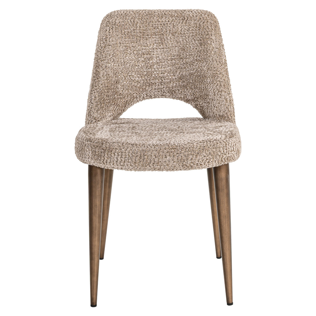 Chaise de salle à manger Delphine lovely nature fire retardant (Set of 2)