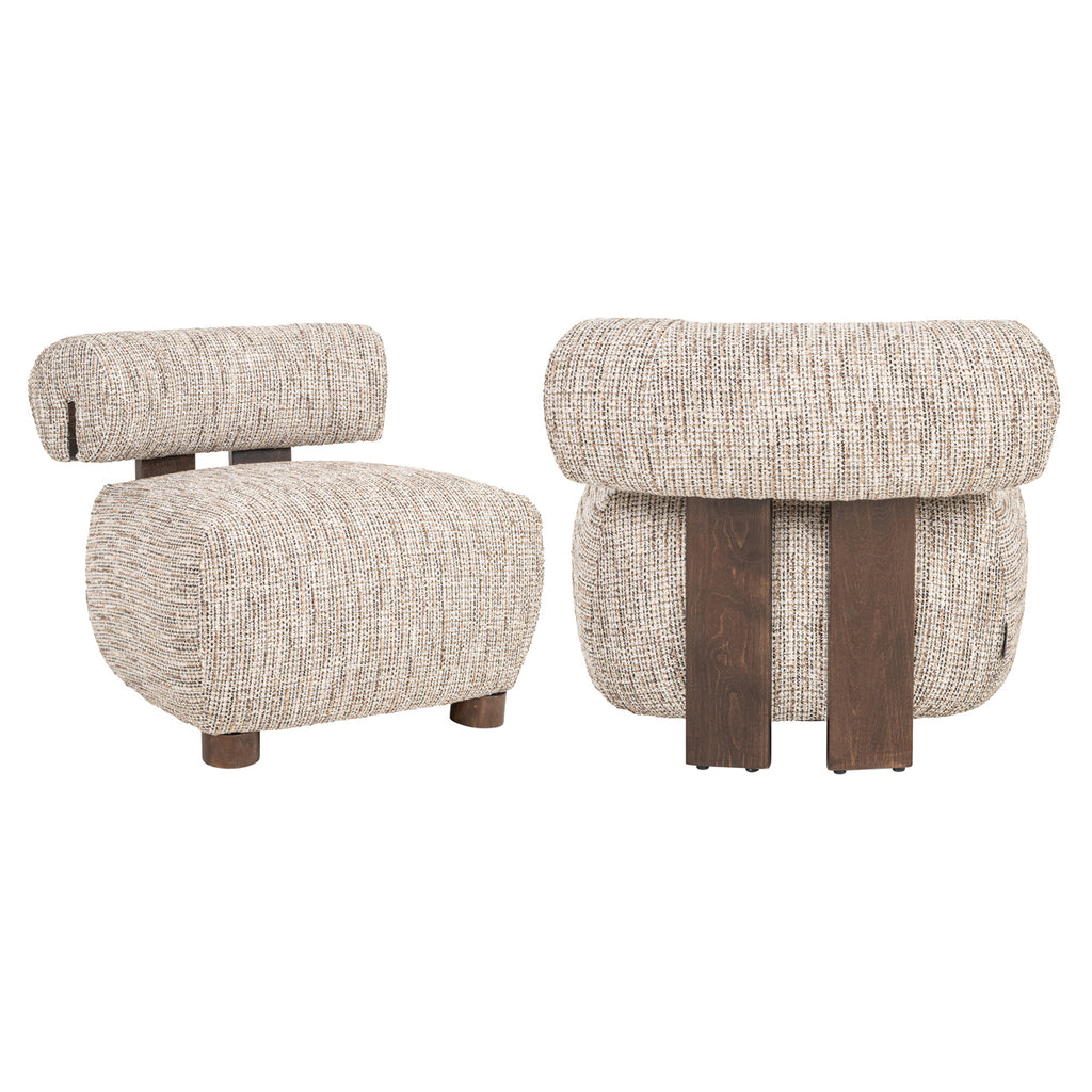 Fauteuil lounge Arabella customized