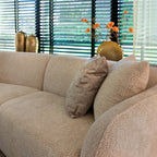 Coussin Mindy quadrant cream 50x50