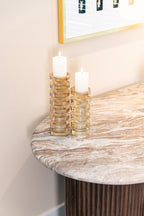 Porte-bougie Cira amber large