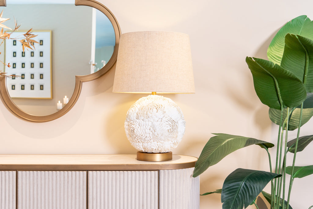 Lampe de table Jamie white