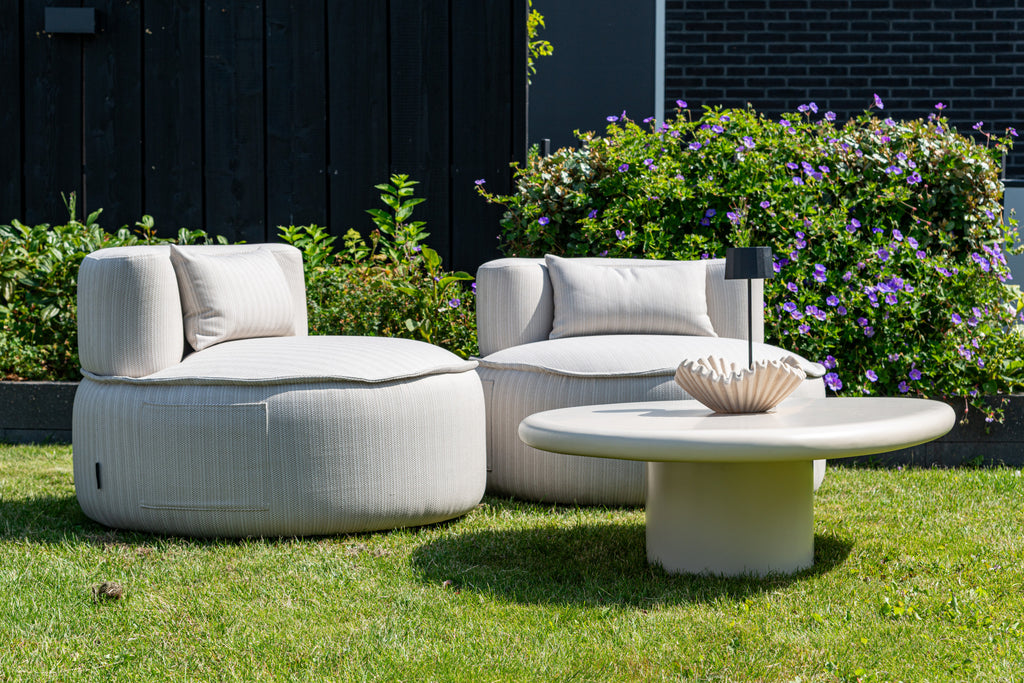 Table basse extérieure Urban Bloom sandstone