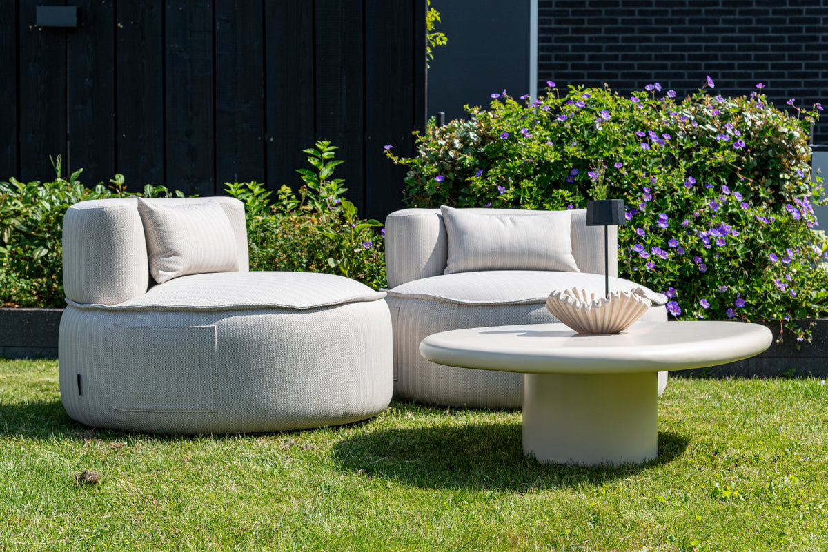 Table basse extérieure Urban Bloom sandstone