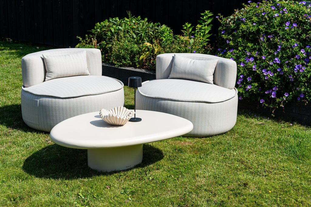Table basse extérieure Urban Bloom sandstone