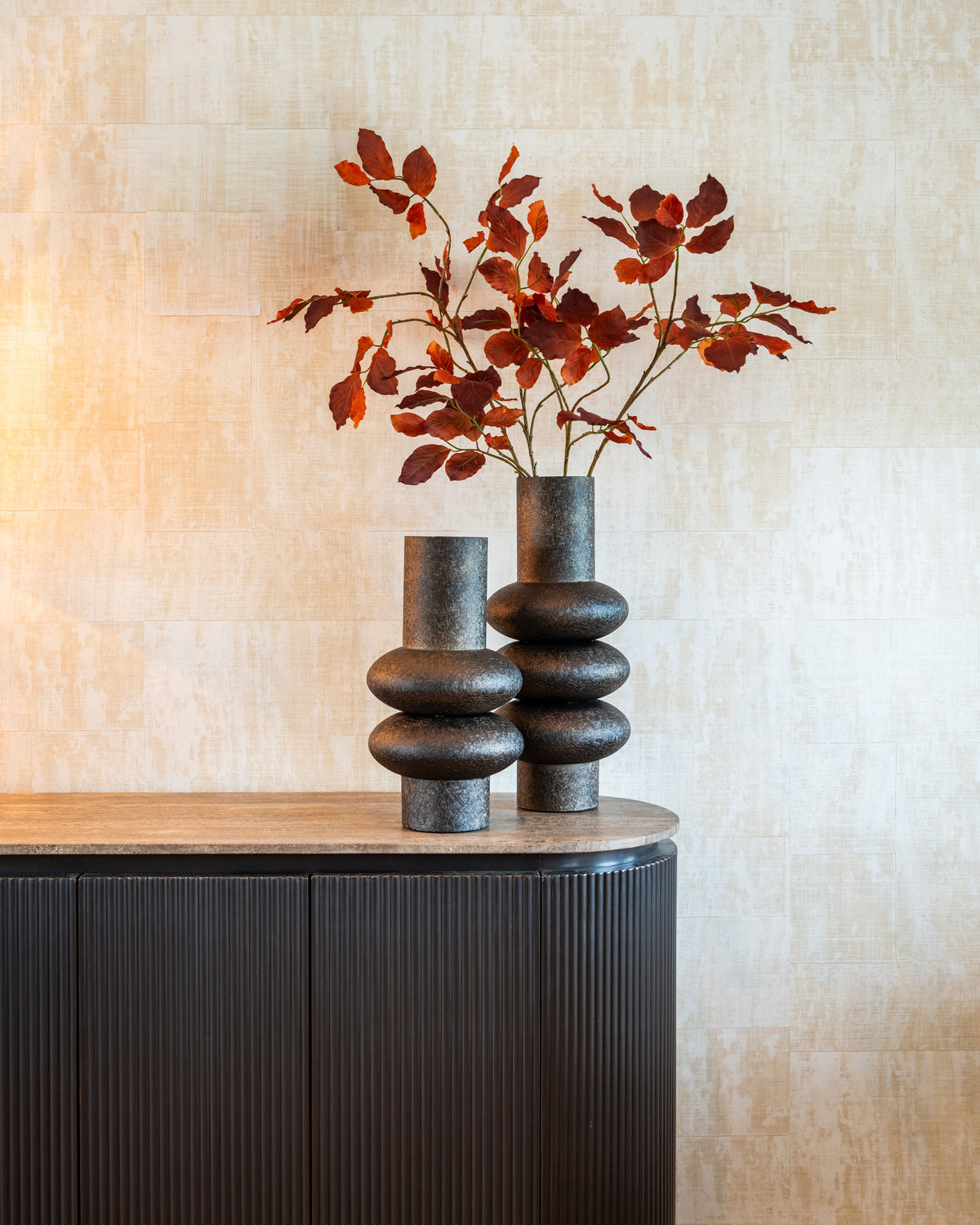 Vase Madlen gold