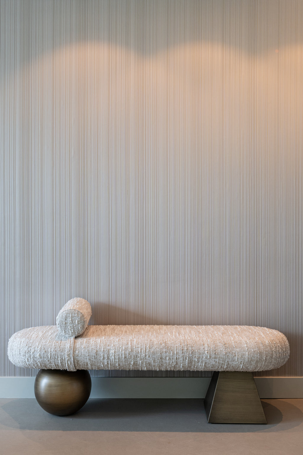 Banc Alexander Jones beige angora (Geneva)