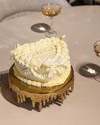 Plateau à gâteau Carmona gold