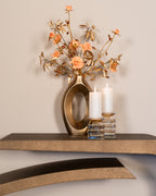 Console Alhambra brushed gold