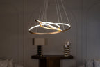 Console Hexa brushed gold