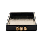 Plateau Liv black/gold
