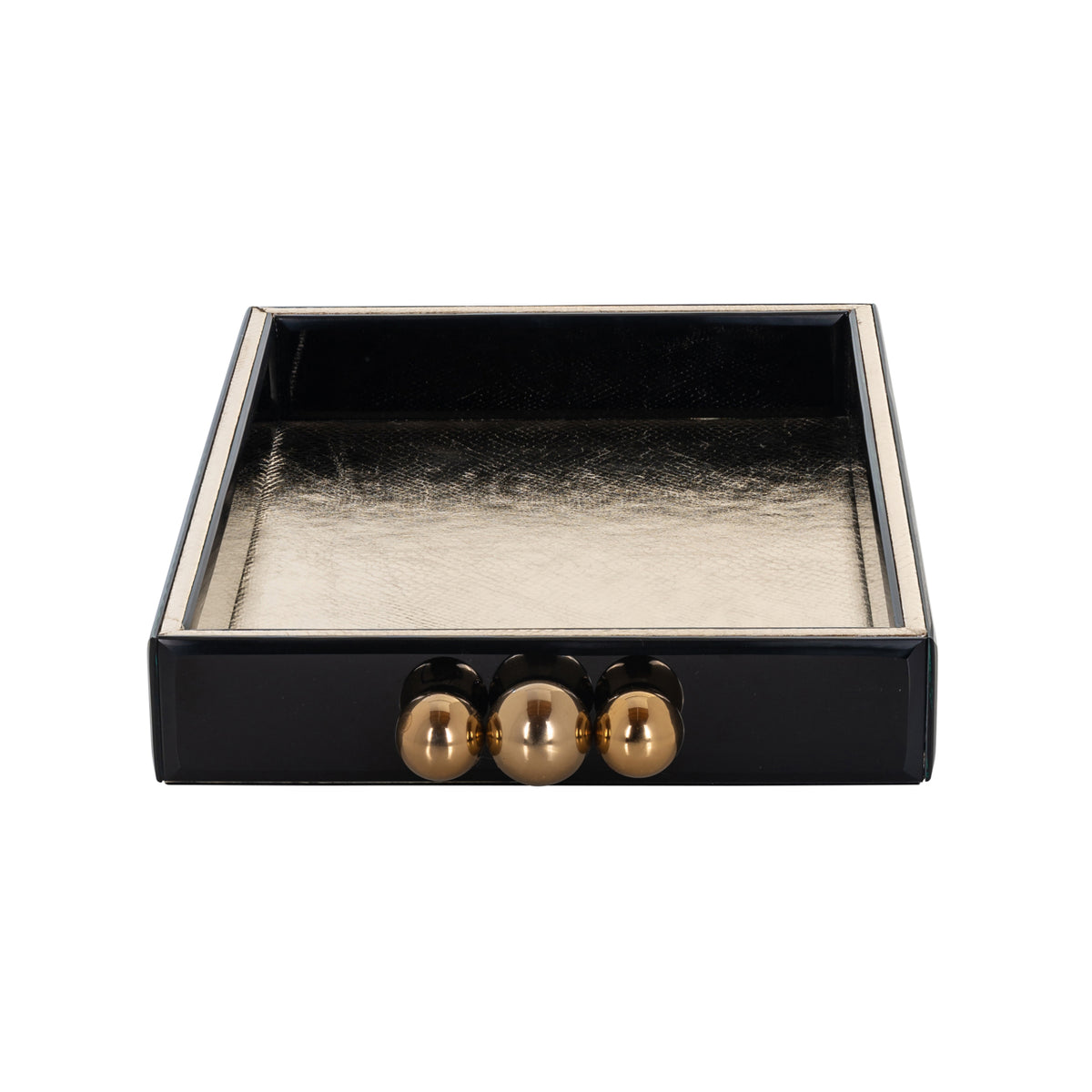 Plateau Liv black/gold