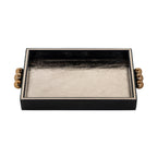 Plateau Liv black/gold