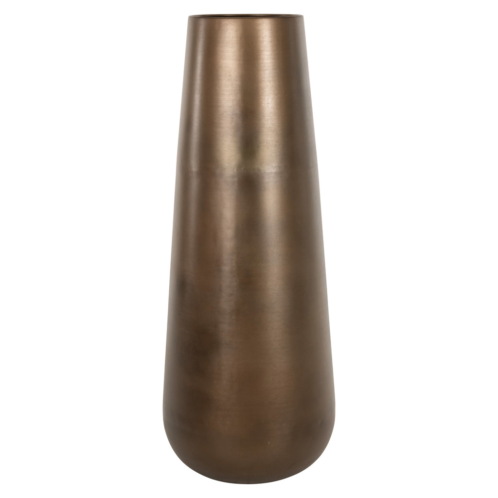 Vase Kenza brass antique large