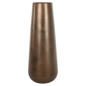 Vase Kenza brass antique large