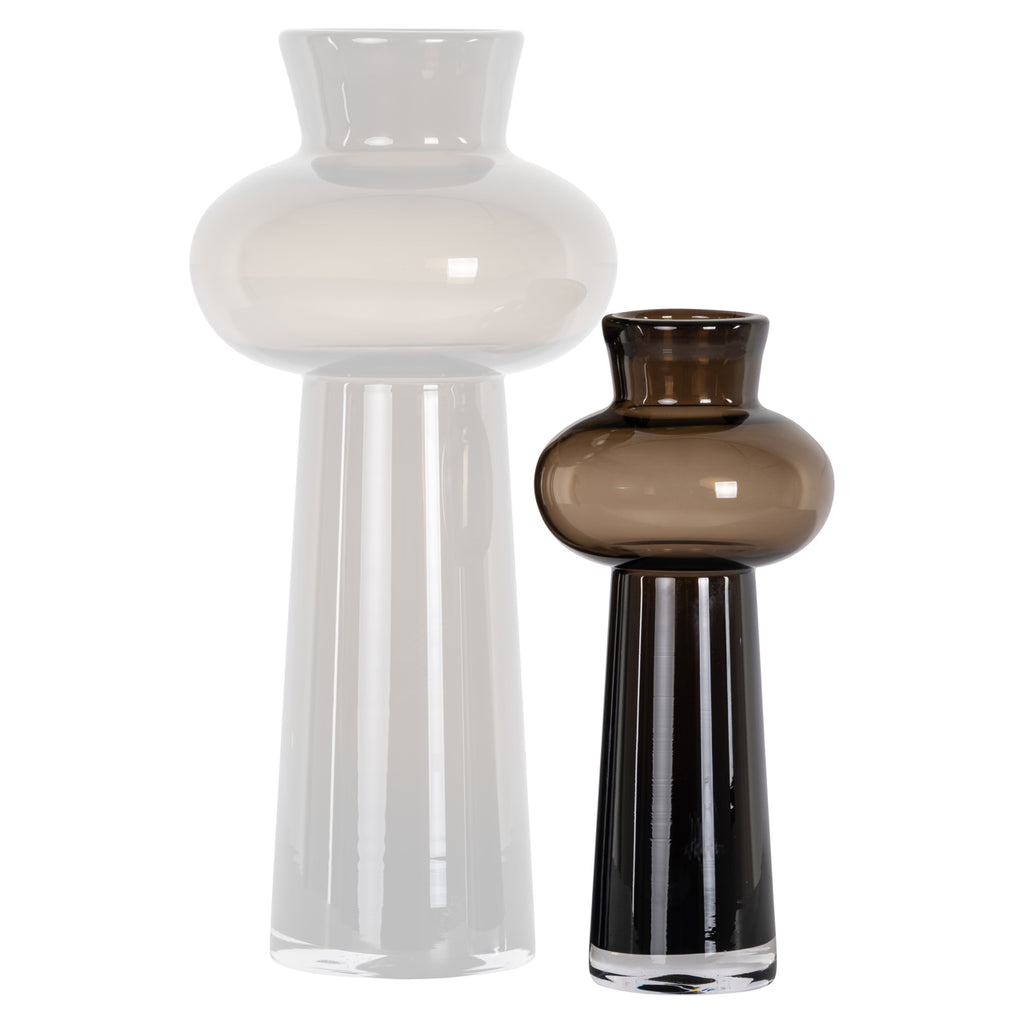Vase Jamey brown small