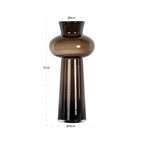 Vase Jamey brown large
