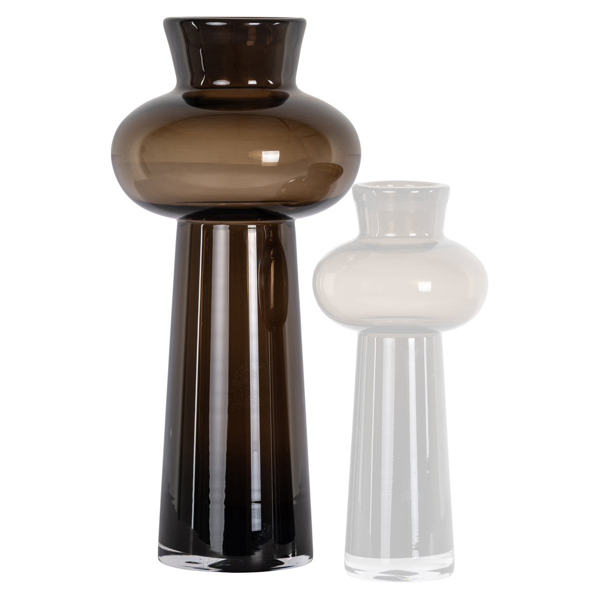 Vase Jamey brown large