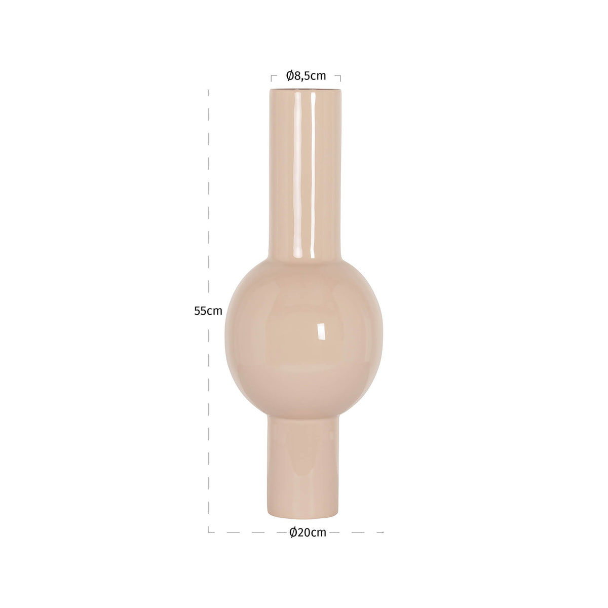 Vase Novee tapioca