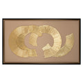 Art mural Eden black/gold