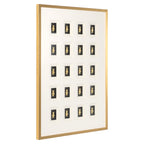 Art mural Bear black/gold
