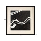 Art mural Jozra black/white