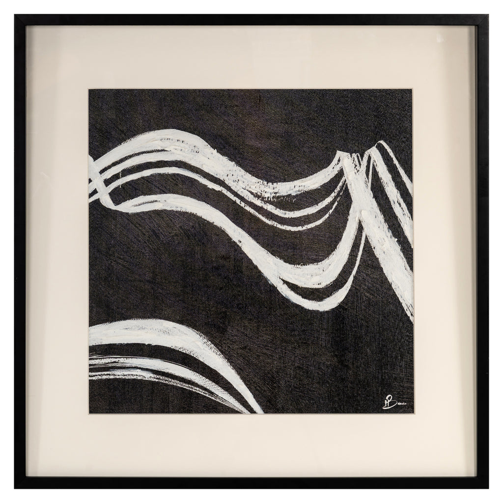 Art mural Jozy black/white