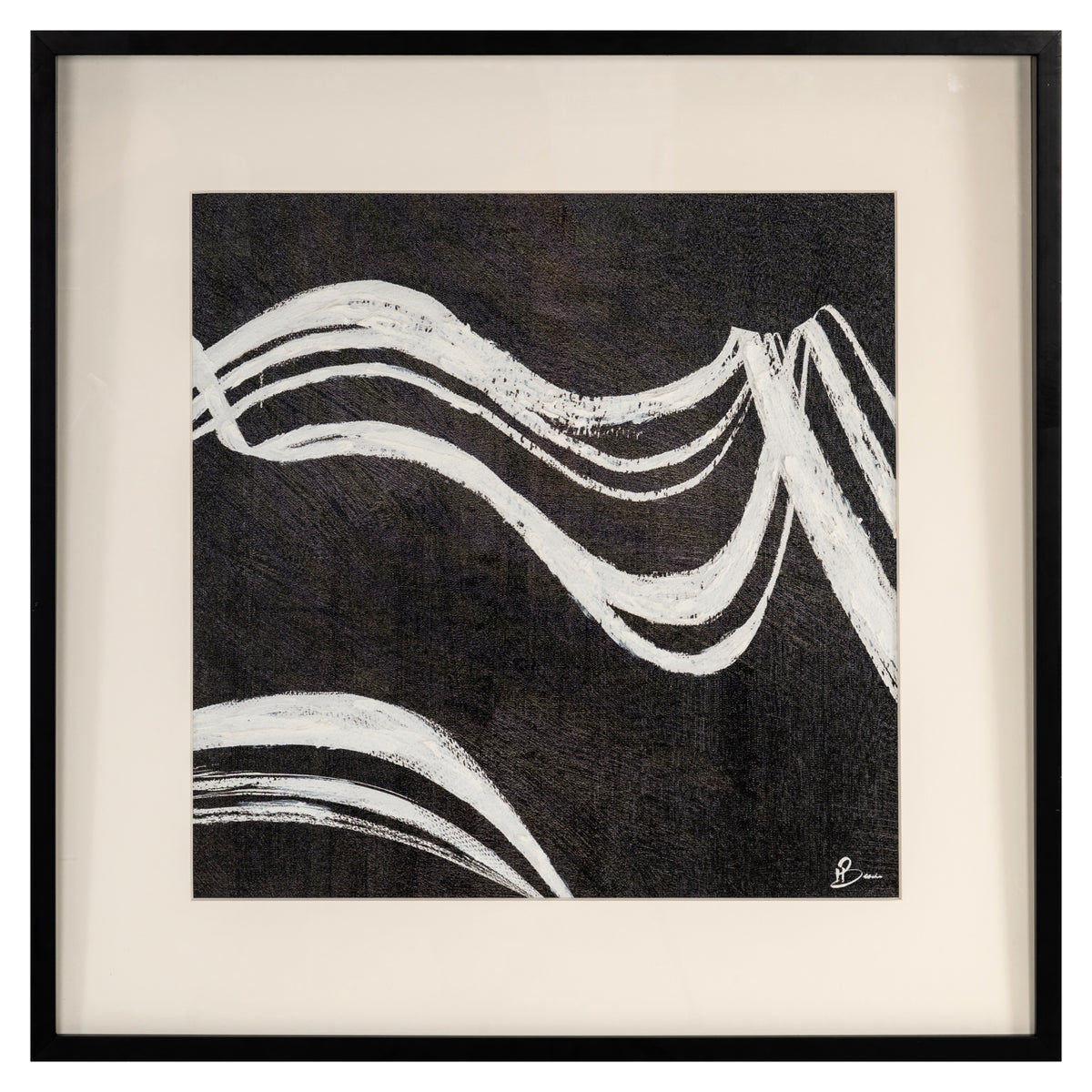 Art mural Jozy black/white