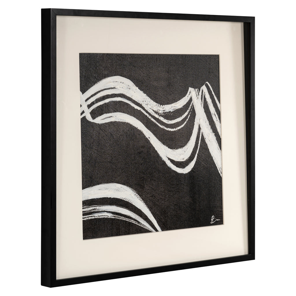 Art mural Jozy black/white