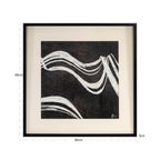 Art mural Jozy black/white