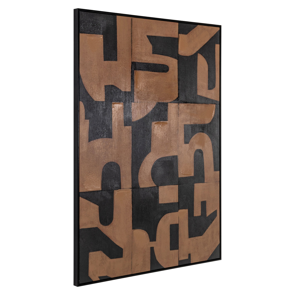 Art mural Cascade brown