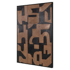 Art mural Cascade brown
