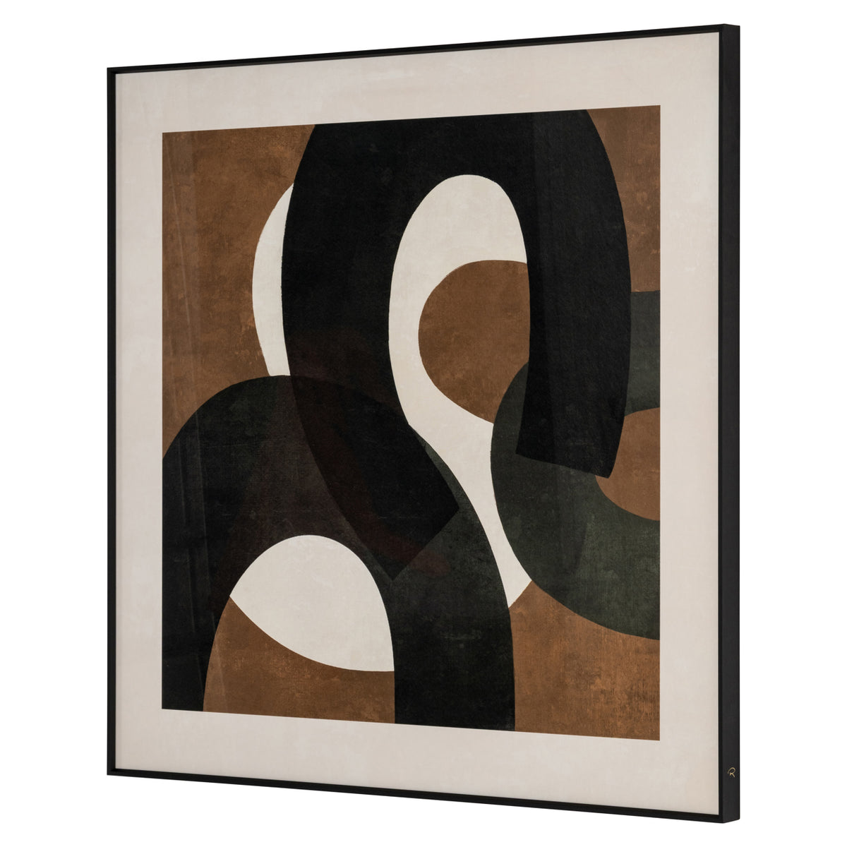 Art mural Euphoria brown left
