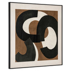 Art mural Euphoria brown right