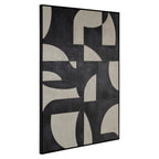 Art mural Splendor black