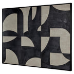 Art mural Splendor black