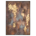 Art mural Golden gleam gold