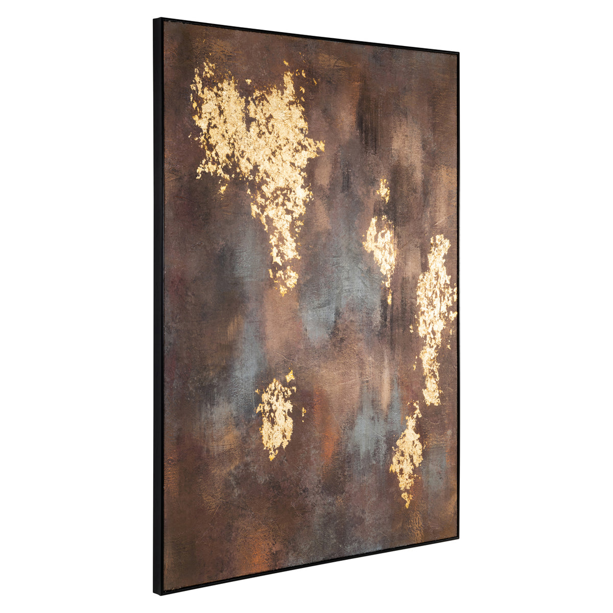 Art mural Golden gleam gold