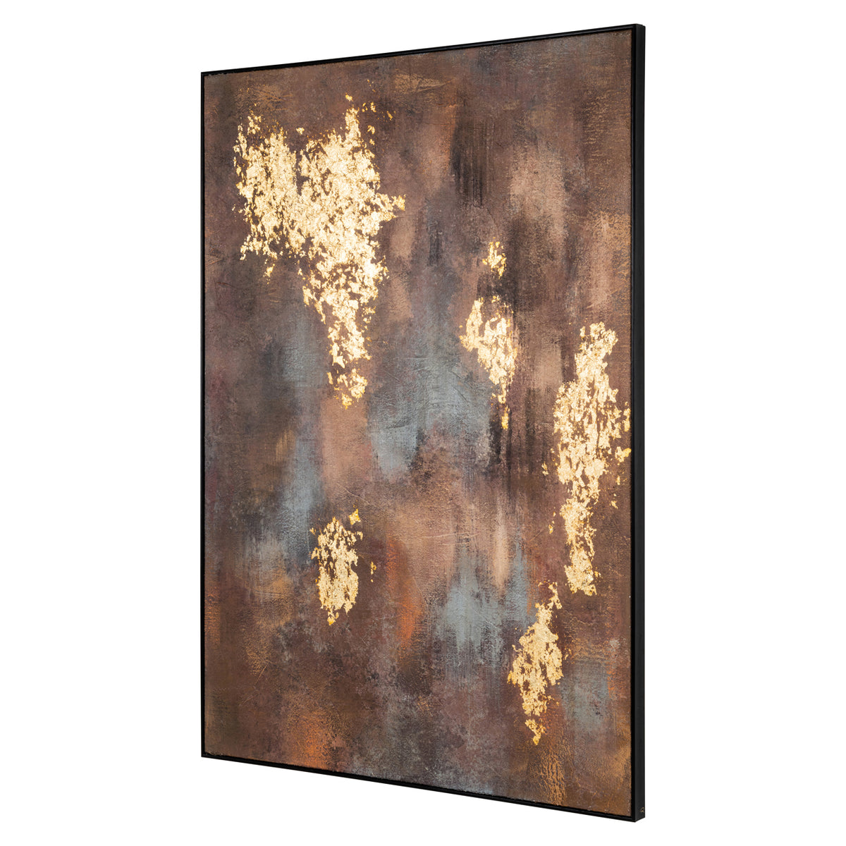 Art mural Golden gleam gold