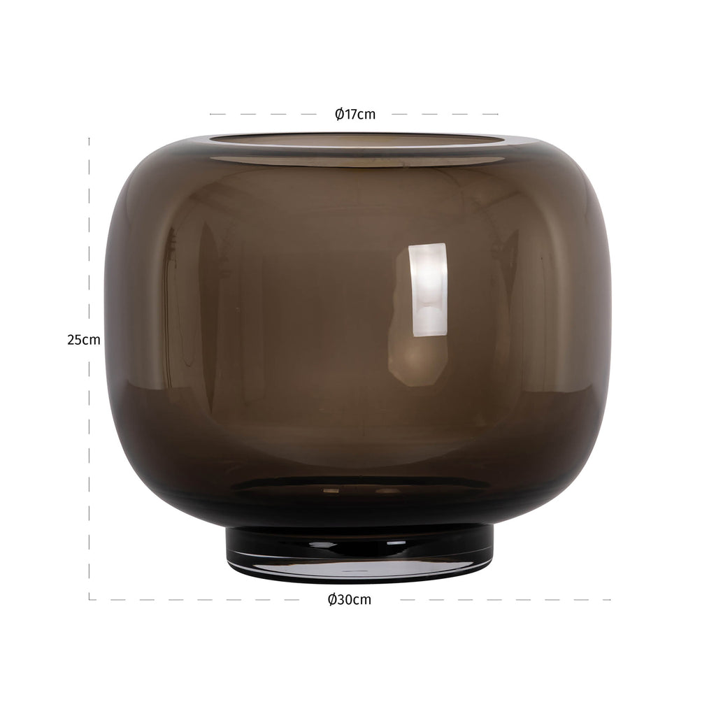 Lampe ouragan Rowen brown