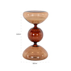 Objet décoratif Elba brown hourglass small